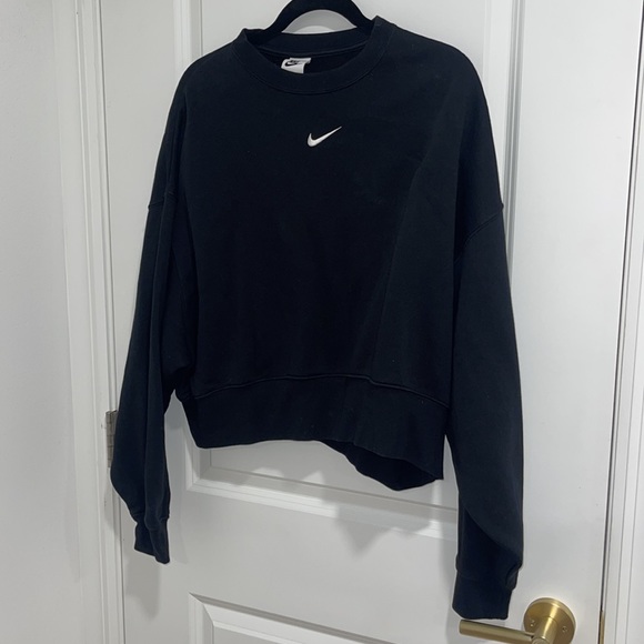 NIKE CROP TOP SWEATSHIRT XS - Picture 1 of 5